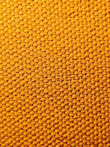 Tejido de punto amarillo de cerca