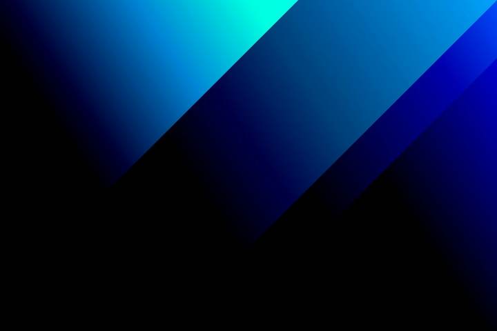 Degradado azul y negro en diagonal
