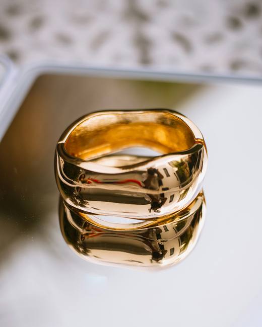 Anillo Espejo, oro